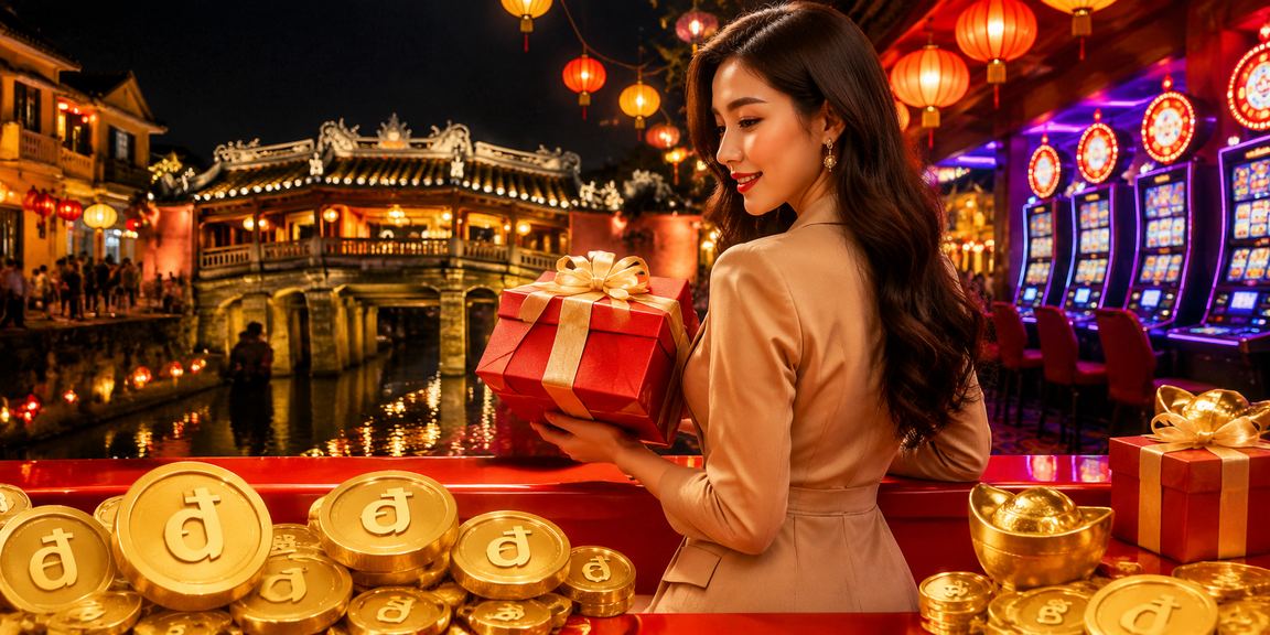 Không khí chợ đêm Hội An lung linh đèn lồng, gợi cảm hứng cho các game có chủ đề bản địa