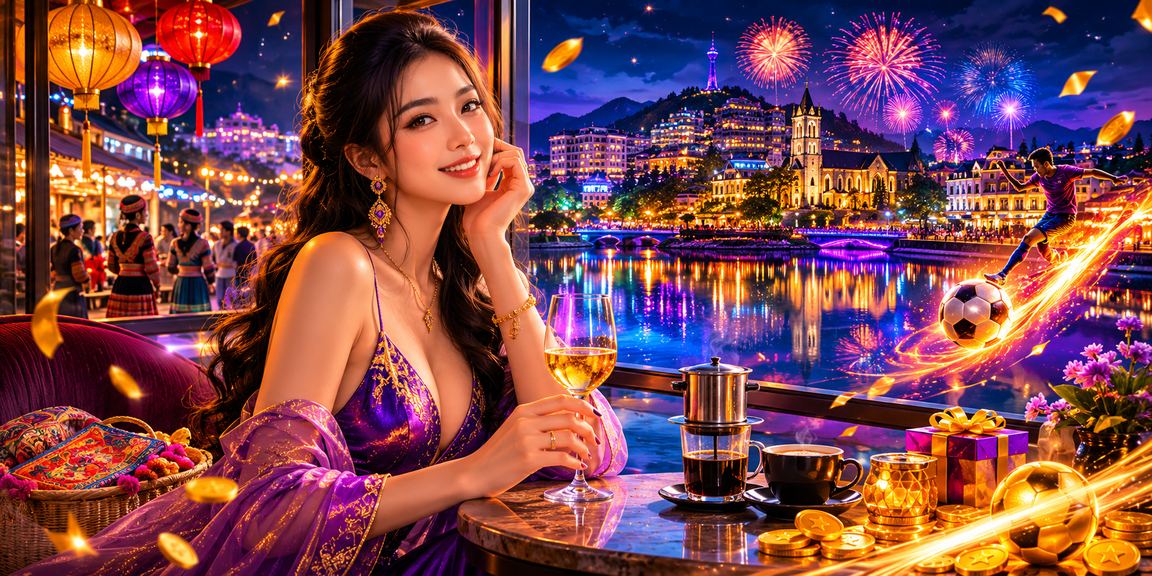 Người dùng xem kết quả xổ số và cá cược trực tuyến tại quán cà phê Sapa